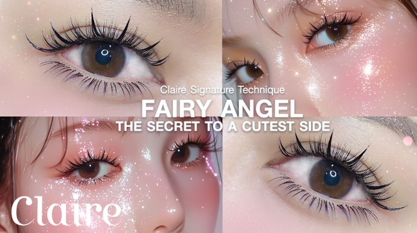 ต่อขนตาที่ไหนดี? ลองทรง Fairy Angel ใหม่จาก Claire by SLC