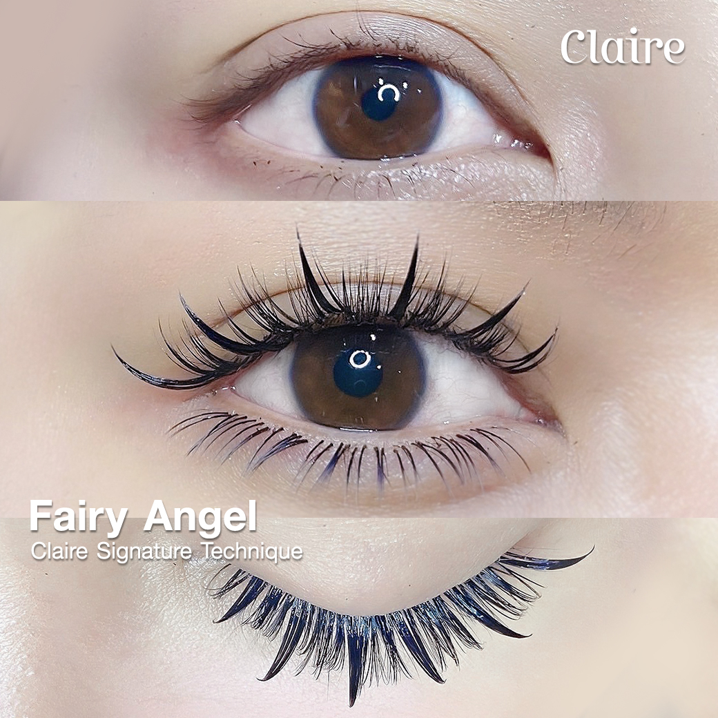 ต่อขนตา Claire, ขนตาทรง Fairy Angel, วิธีการดูแลขนตา, ทรงต่อขนตา, ต่อขนตาที่ไหนดี