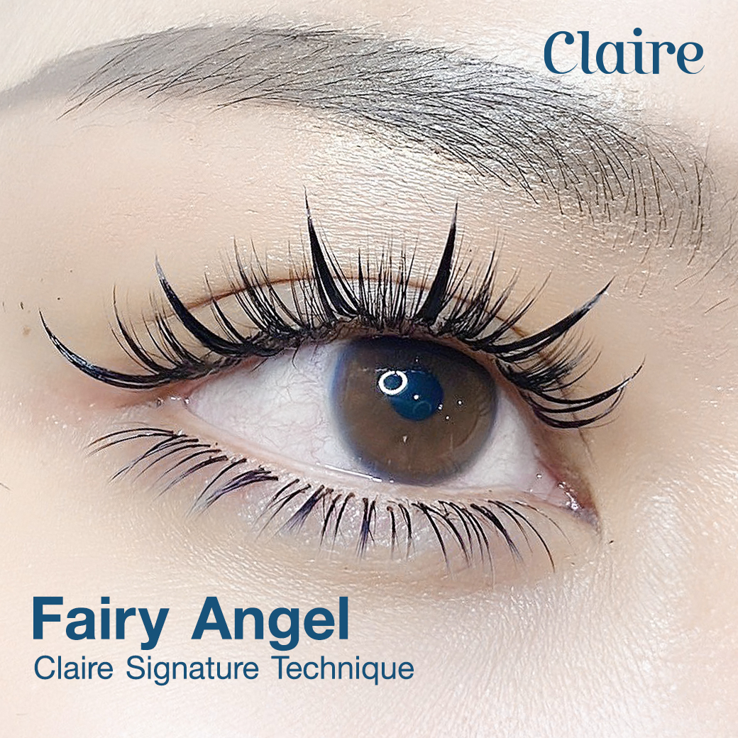 ต่อขนตา Claire, ขนตาทรง Fairy Angel, วิธีการดูแลขนตา, ทรงต่อขนตา, ต่อขนตาที่ไหนดี