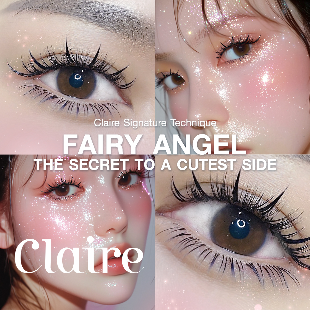 ต่อขนตา Claire, ขนตาทรง Fairy Angel, วิธีการดูแลขนตา, ทรงต่อขนตา, ต่อขนตาที่ไหนดี