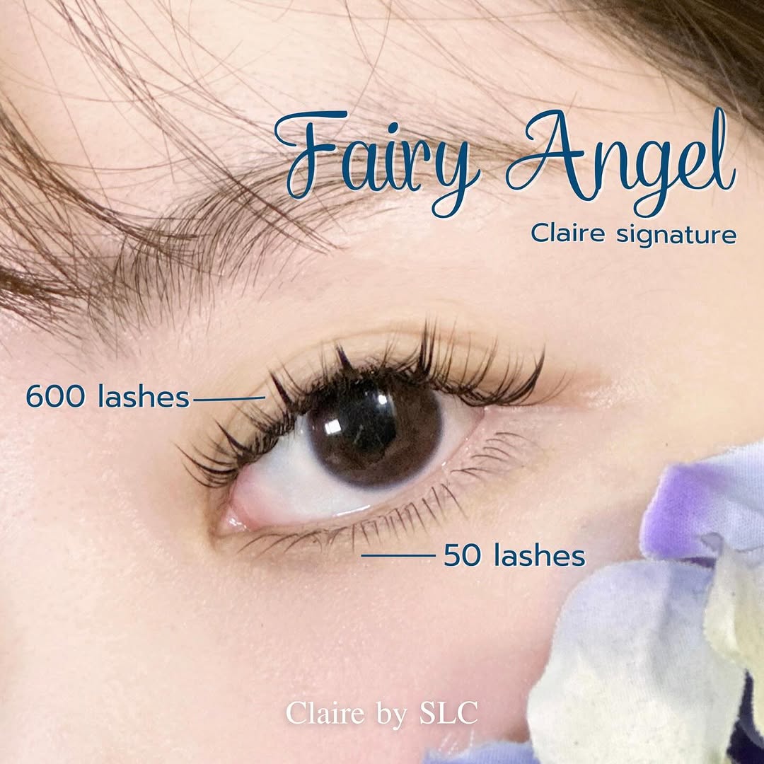 ต่อขนตา Claire, ขนตาทรง Fairy Angel, วิธีการดูแลขนตา, ทรงต่อขนตา, ต่อขนตาที่ไหนดี